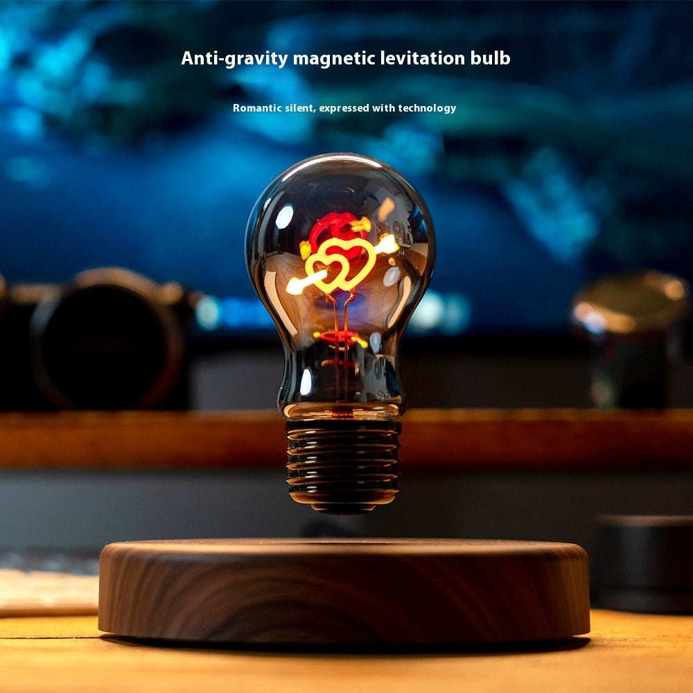 Magnetic Suspension Bulb Creative Atmosphere Small Night Lamp