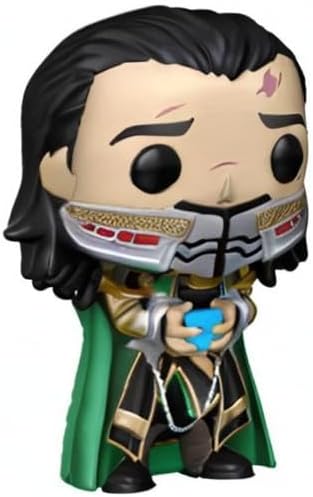Funko Pop! Marvel: Avengers Endgame - Loki with Glow-in-The-Dark Tesseract