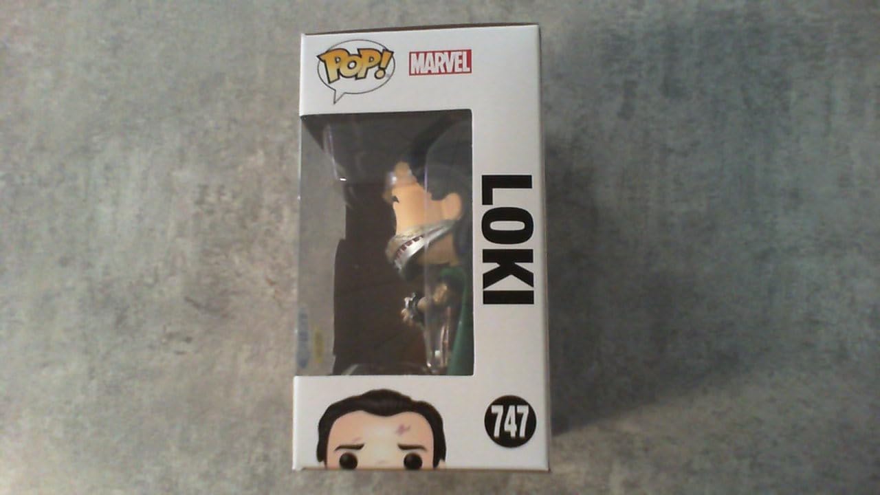 Funko Pop! Marvel: Avengers Endgame - Loki with Glow-in-The-Dark Tesseract
