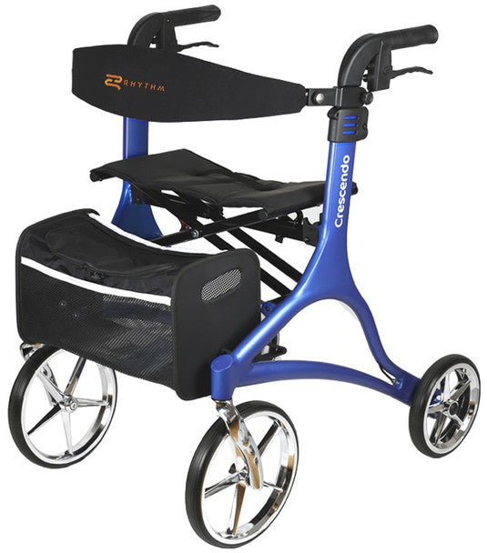 Rhythm Healthcare 10" Caster Crescendo Rollator